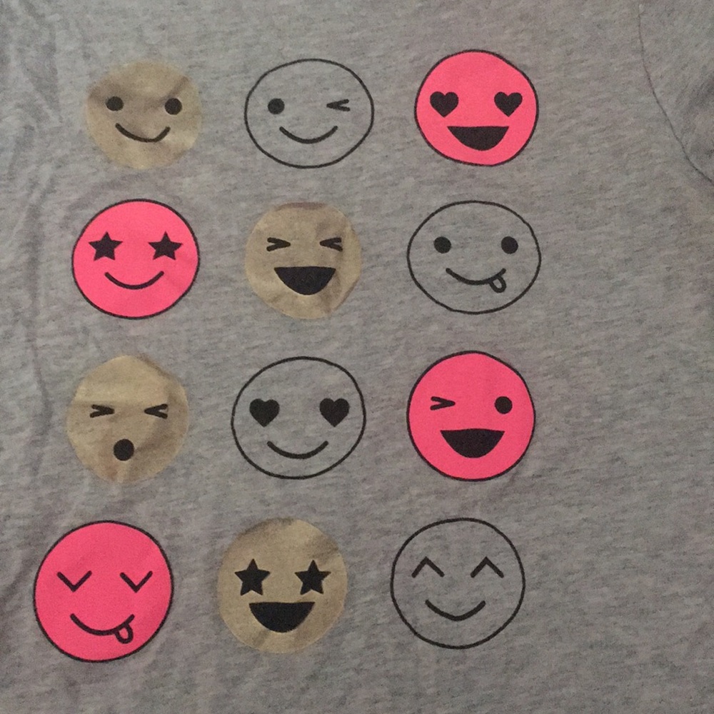 emoji crazy 8 shirt